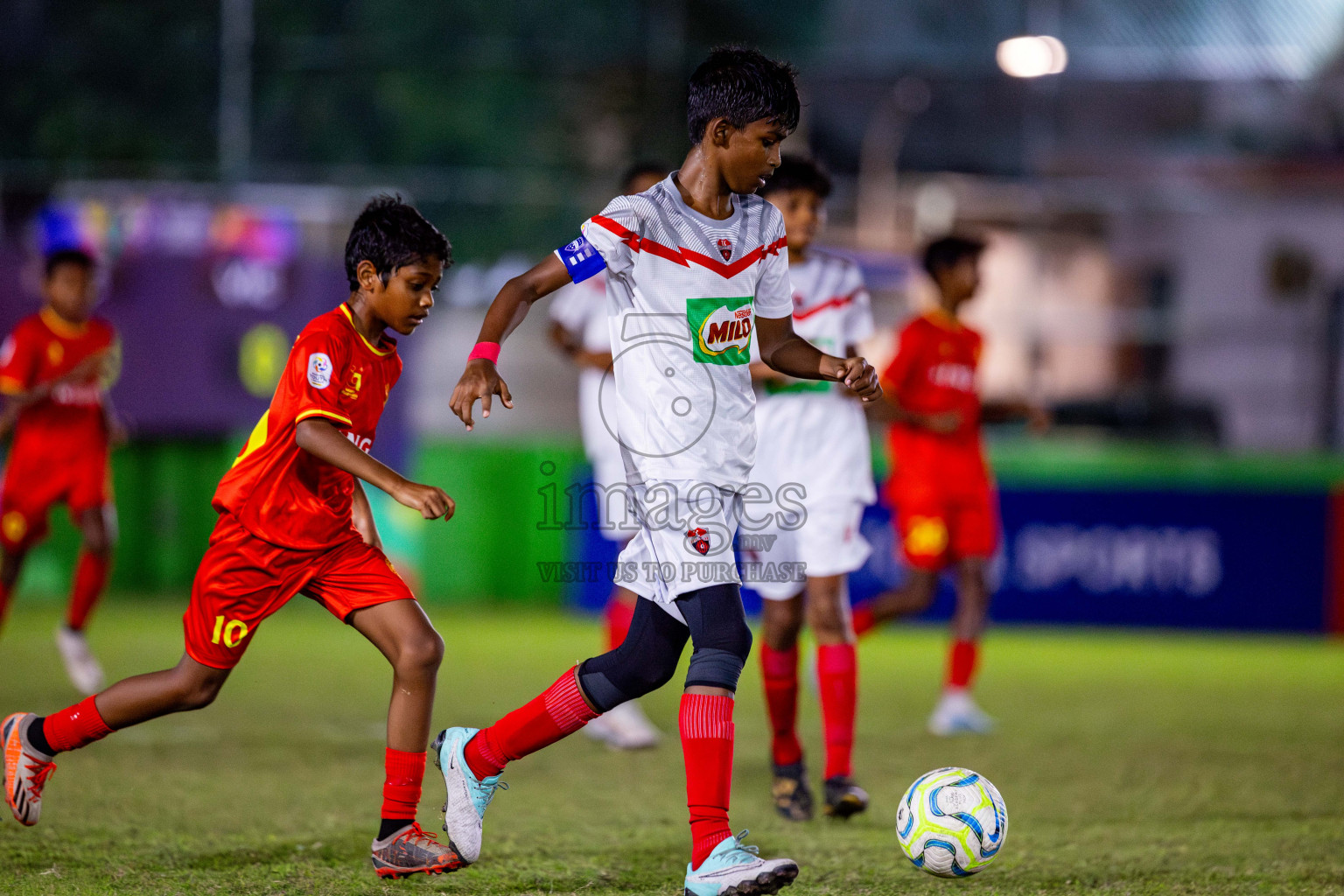 Under 12 Victory vs TC on day 3 of Dhivehi Youth League 2024 held at Henveiru Stadium on Saturday, 23rd November 2024. Photos: Nausham Waheed/ Images.mv