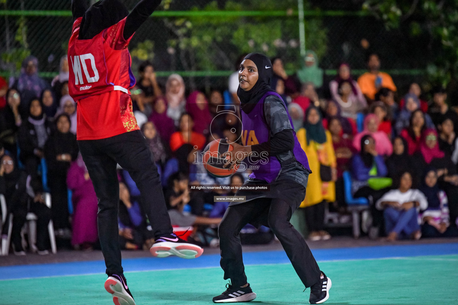 Final of Inter-School Parents Netball Tournament was held in Male', Maldives on 4th December 2022. Photos: Nausham Waheed / images.mv