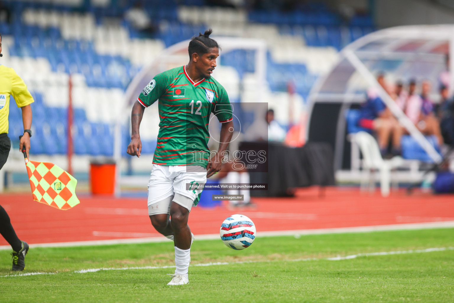 Bangladesh vs Maldives in SAFF Championship 2023 held in Sree Kanteerava Stadium, Bengaluru, India, on Saturday, 25th June 2023. Photos: Nausham Waheed, Hassan Simah / images.mv