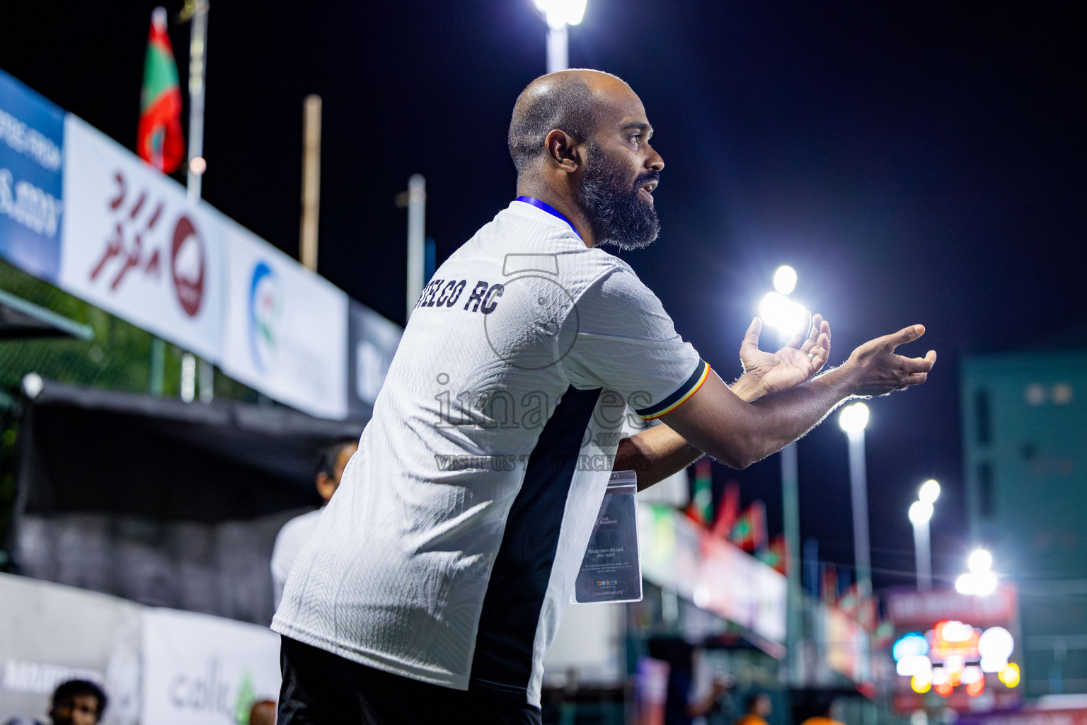 TEAM MACL vs STELCO RC in Quarter Finals of Club Maldives Cup 2024 held in Rehendi Futsal Ground, Hulhumale', Maldives on Wednesday, 9th October 2024. Photos: Nausham Waheed / images.mv