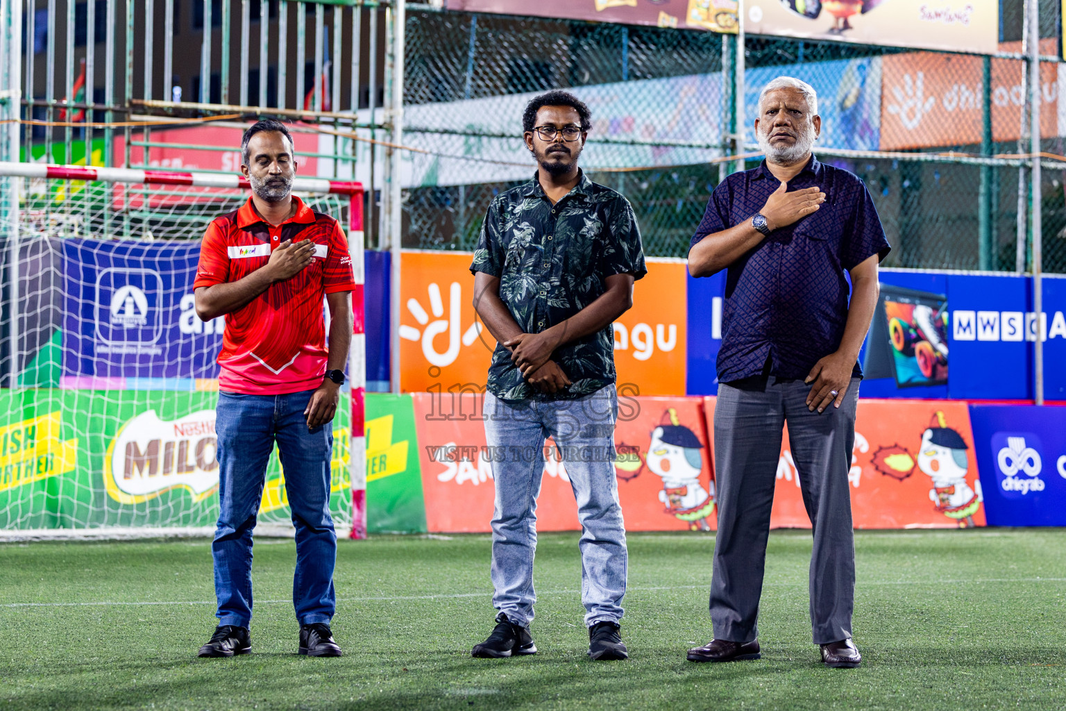 DSC vs MPL in Quarter Finals of Club Maldives Cup 2024 held in Rehendi Futsal Ground, Hulhumale', Maldives on Friday, 11th October 2024. Photos: Nausham Waheed / images.mv