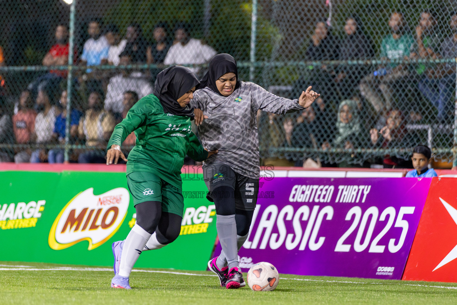 Team Dharumavantha vs Team Badhahi in Eighteen Thirty Classic of Club Maldives Cup 2025 held in Rehendi Futsal Ground, Hulhumale', Maldives on Thursday, 4th September 2025. Photos: Yasna Ahmed / images.mv