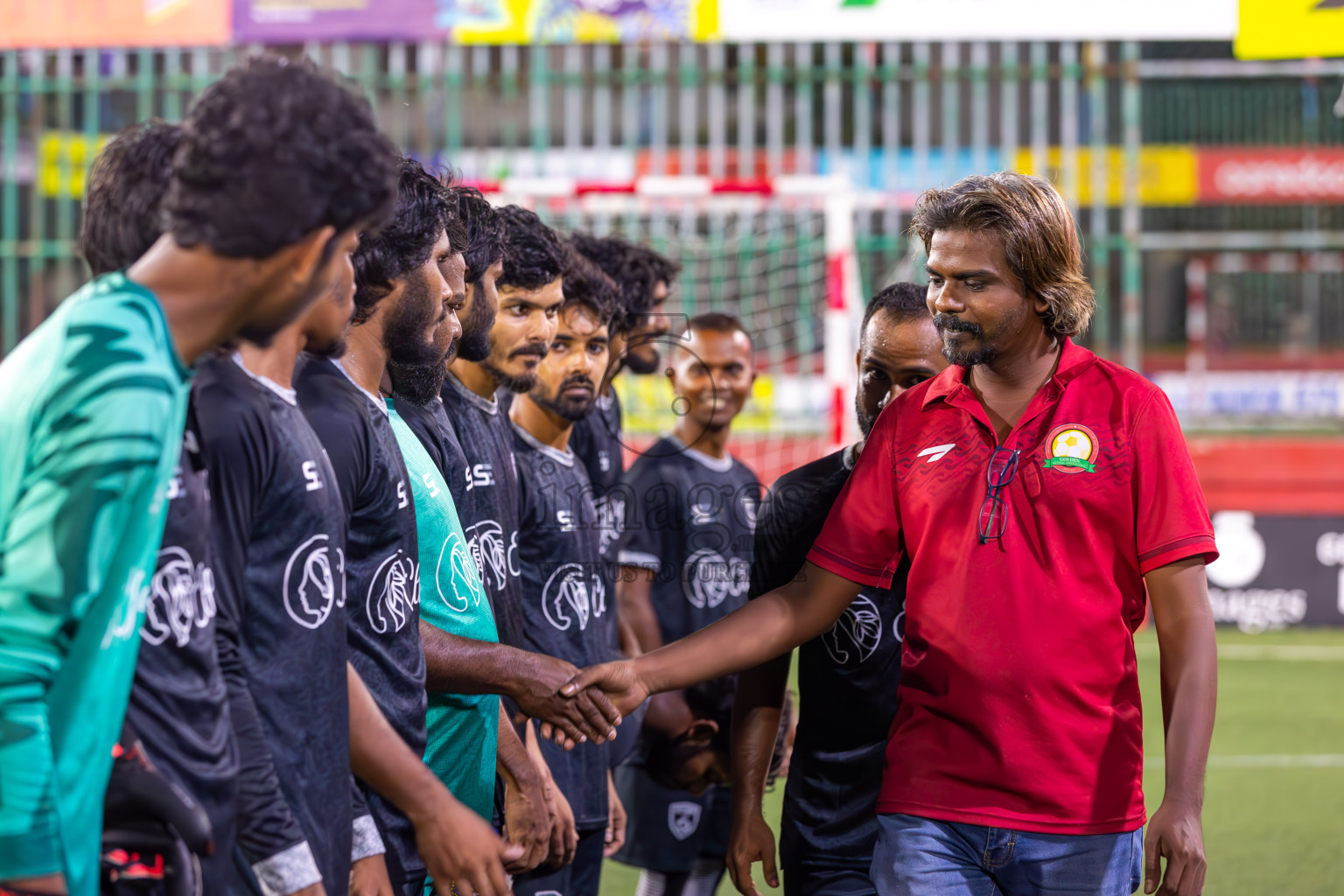 M Veyvah vs M Mulah in Day 22 of Golden Futsal Challenge 2024 was held on Monday , 5th February 2024 in Hulhumale', Maldives
Photos: Ismail Thoriq / images.mv