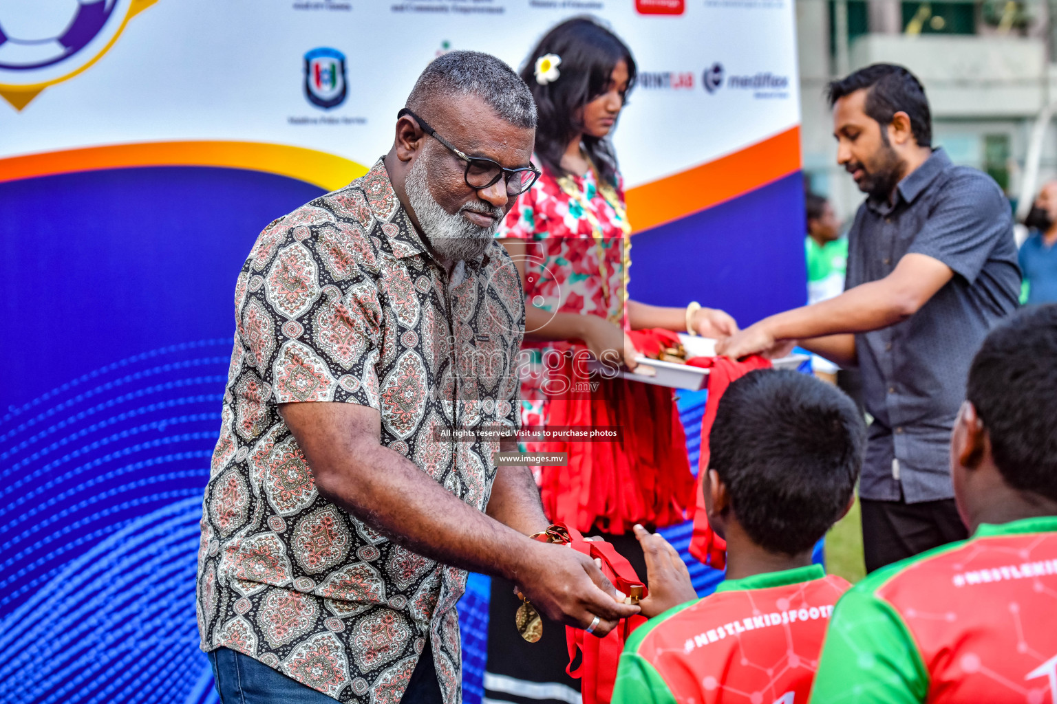 Day 4 of Milo Kids Football Fiesta 2022 was held in Male', Maldives on 22nd October 2022. Photos: Nausham Waheed / images.mv