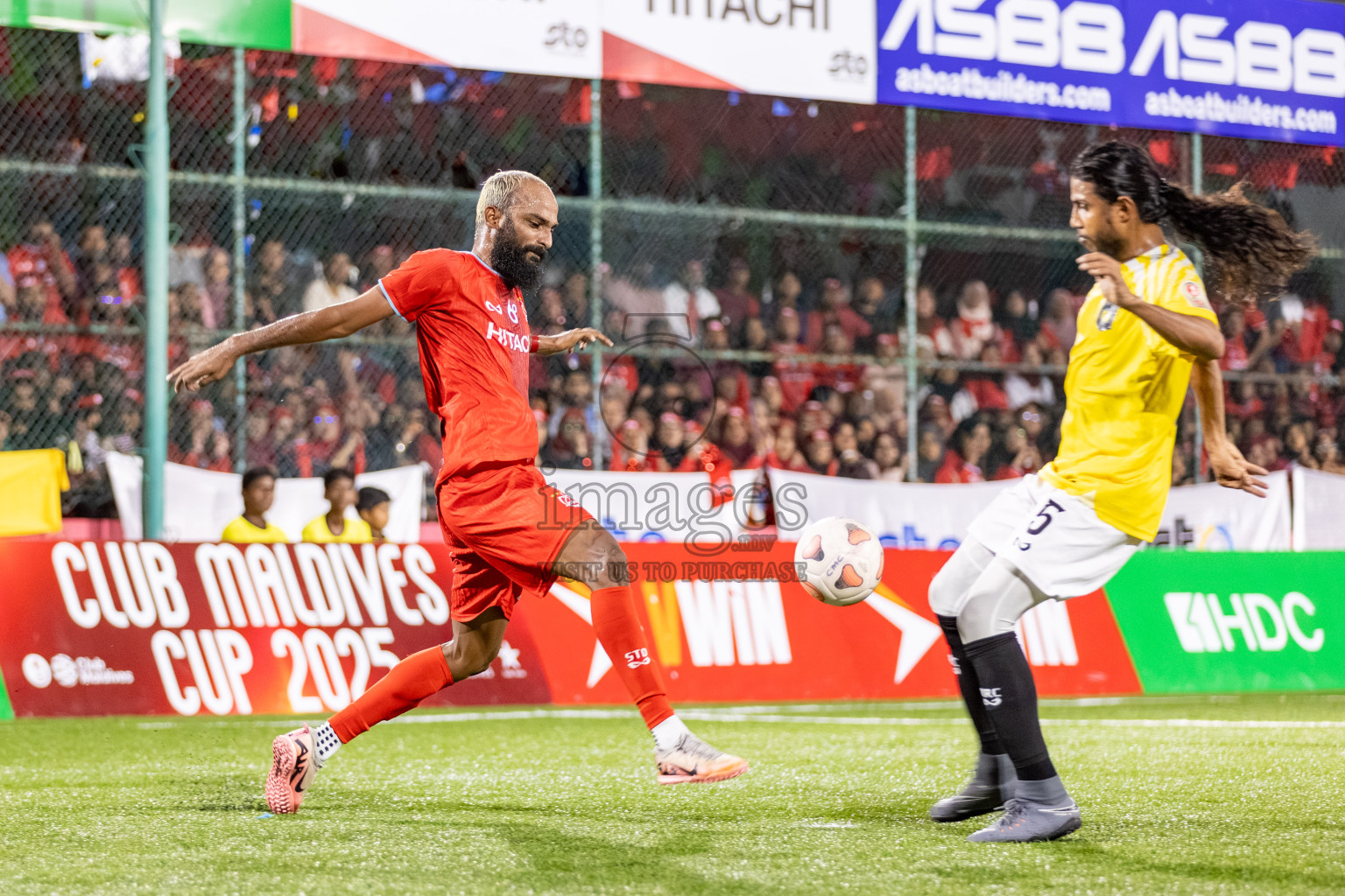 RRC vs STO RC in the Finals of Club Maldives Cup 2025 was held in Rehendhi Futsal Ground, Hulhumale', Maldives on Saturday, 25th October 2025. 
Photos: Hassan Simah / images.mv