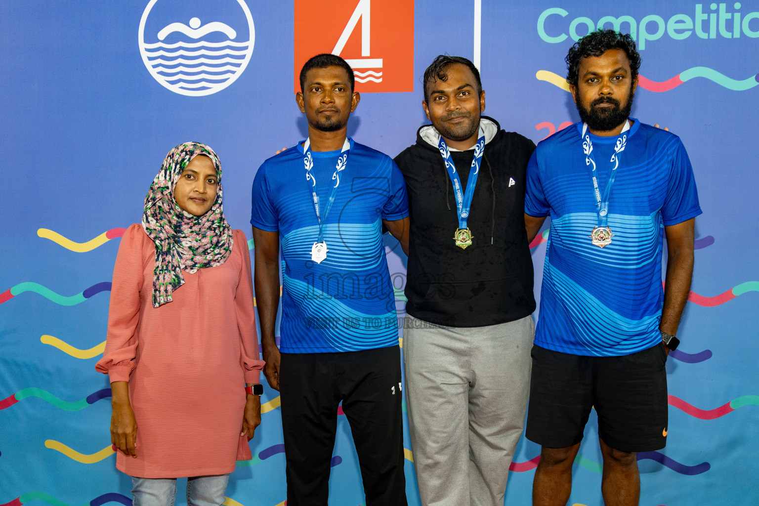 Day 6 of National Swimming Competition 2024 held in Hulhumale', Maldives on Wednesday, 18th December 2024. 
Photos: Hassan Simah / images.mv