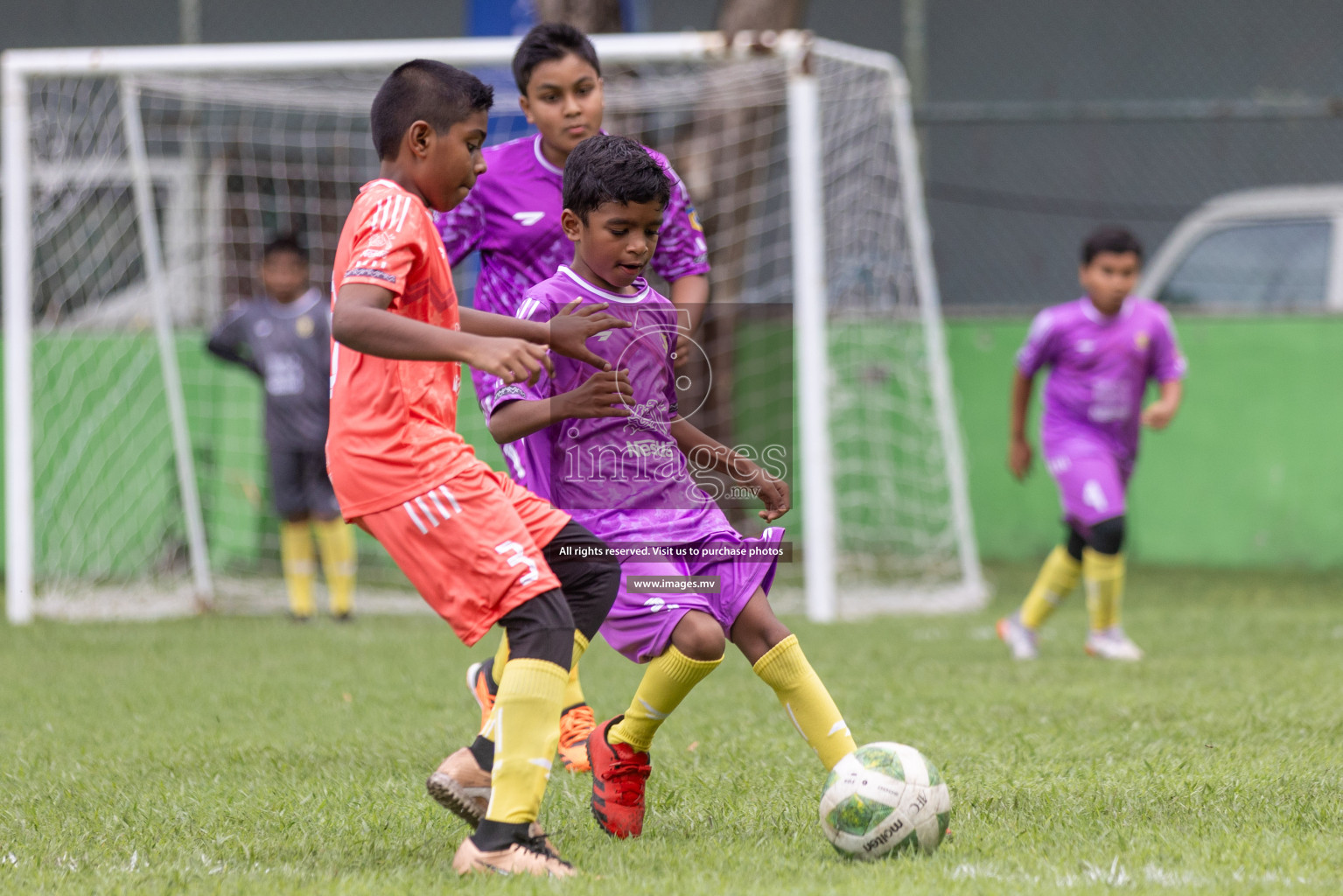 Day 1 of Nestle kids football fiesta, held in Henveyru Football Stadium, Male', Maldives on Wednesday, 11th October 2023 Photos: Shut Abdul Sattar/ Images.mv