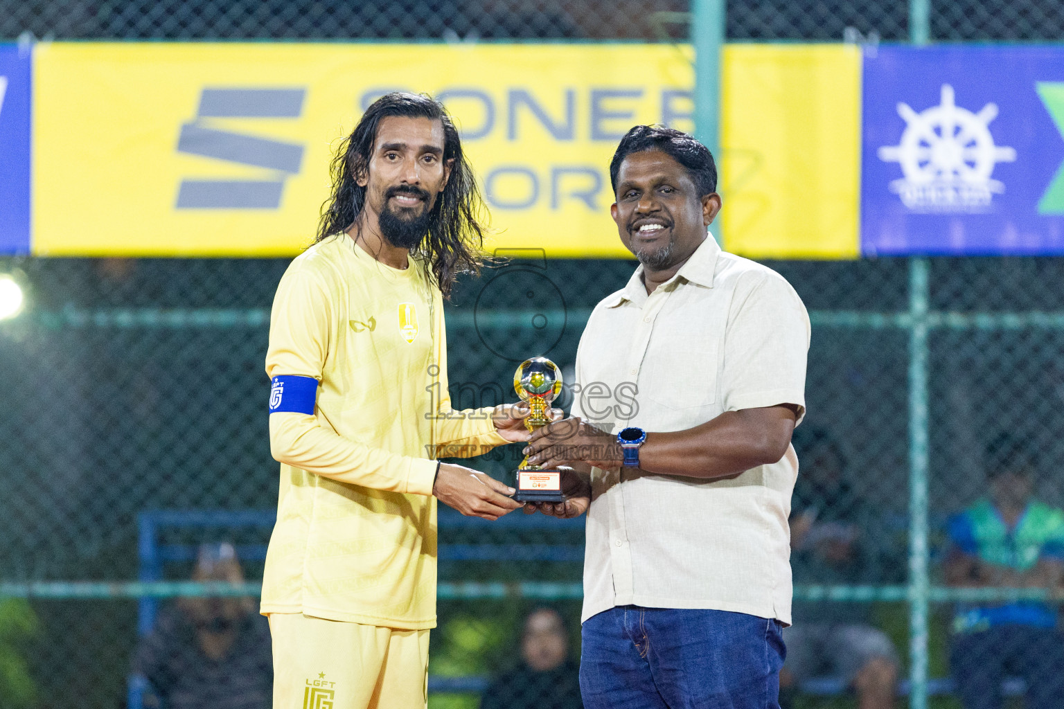 Opening of Golden Futsal Challenge 2024 with Charity Shield Match between L.Gan vs Th. Thimarafushi was held on Sunday, 14th January 2024, in Hulhumale', Maldives Photos: Nausham Waheed / images.mv