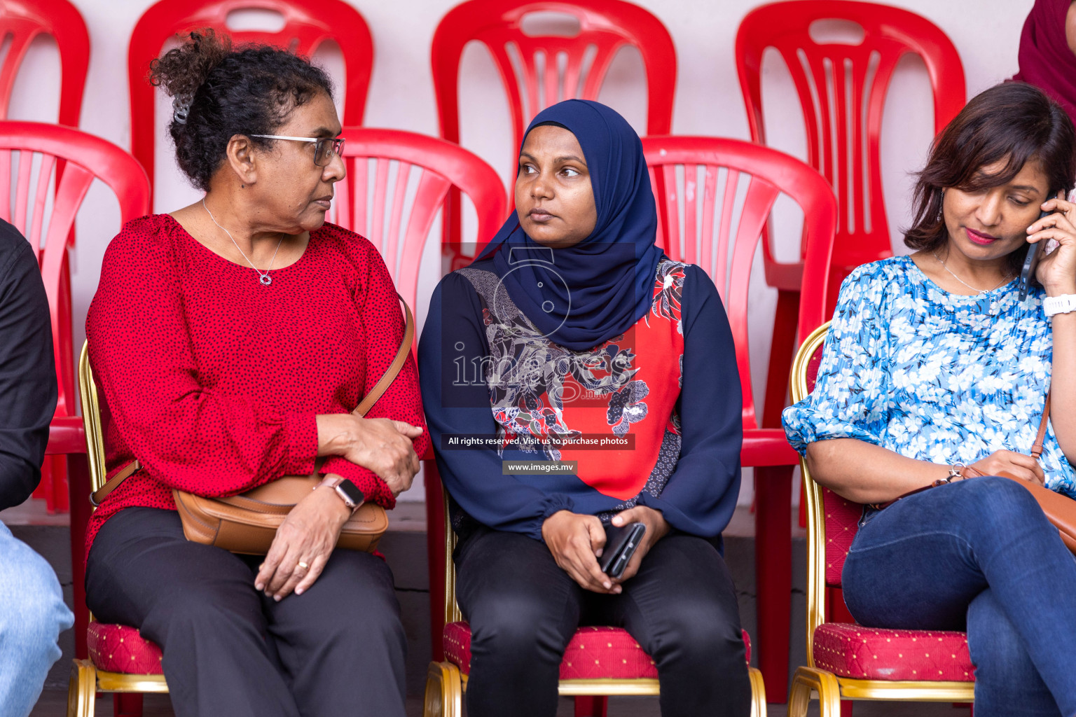 Day 2 of Nestle' Kids Netball Fiesta 2023 held in Henveyru Stadium, Male', Maldives on Thursday, 1st December 2023. Photos by Nausham Waheed / Images.mv