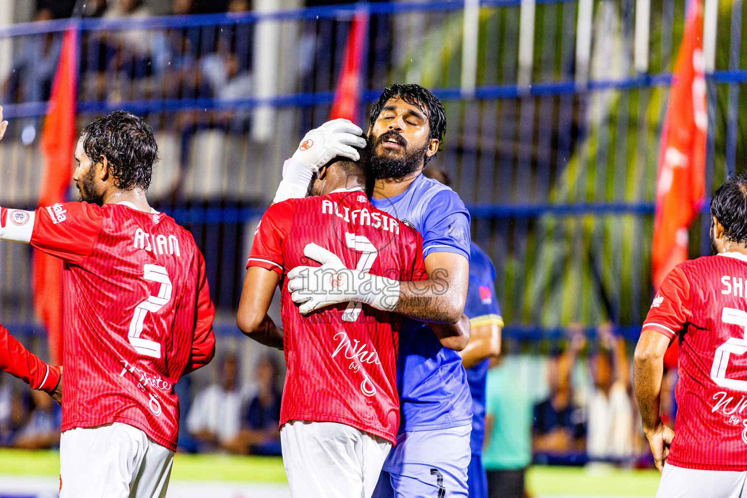 United V vs CC Sports Club in Semi Final of Eydhafushi Futsal Cup 2024 was held on Monday , 15th April 2024, in B Eydhafushi, Maldives Photos: Nausham Waheed / images.mv