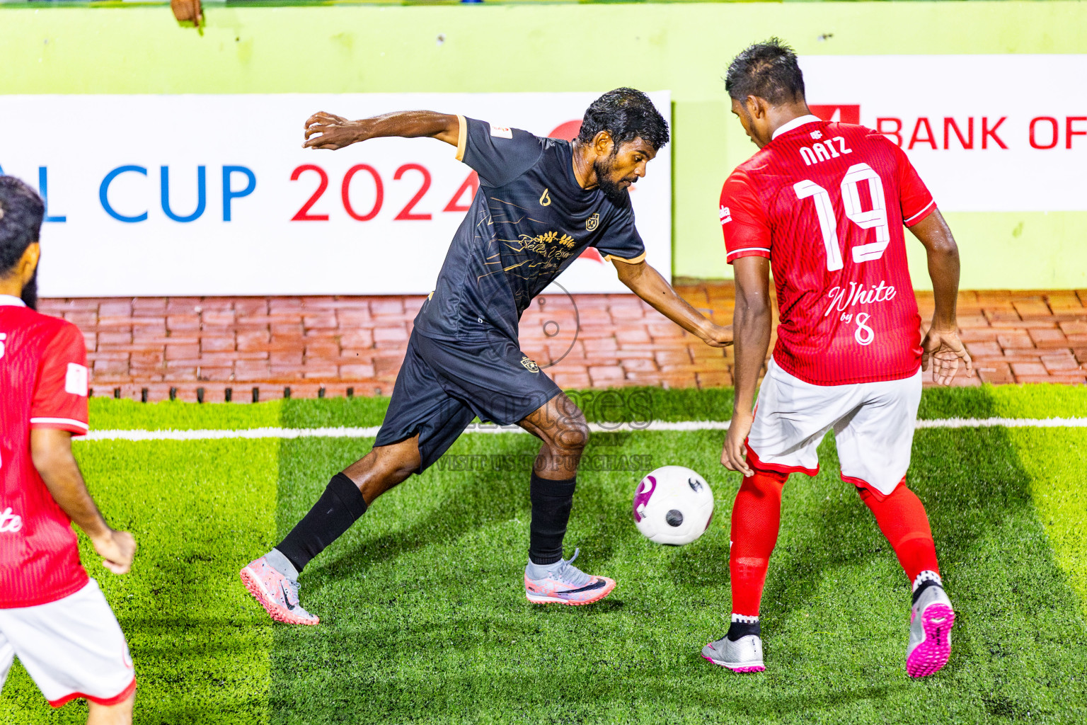 FC Suddenly vs CC Sports Club in Day 6 of Eydhafushi Futsal Cup 2024 was held on Saturday, 13th April 2024, in B Eydhafushi, Maldives Photos: Nausham Waheed / images.mv