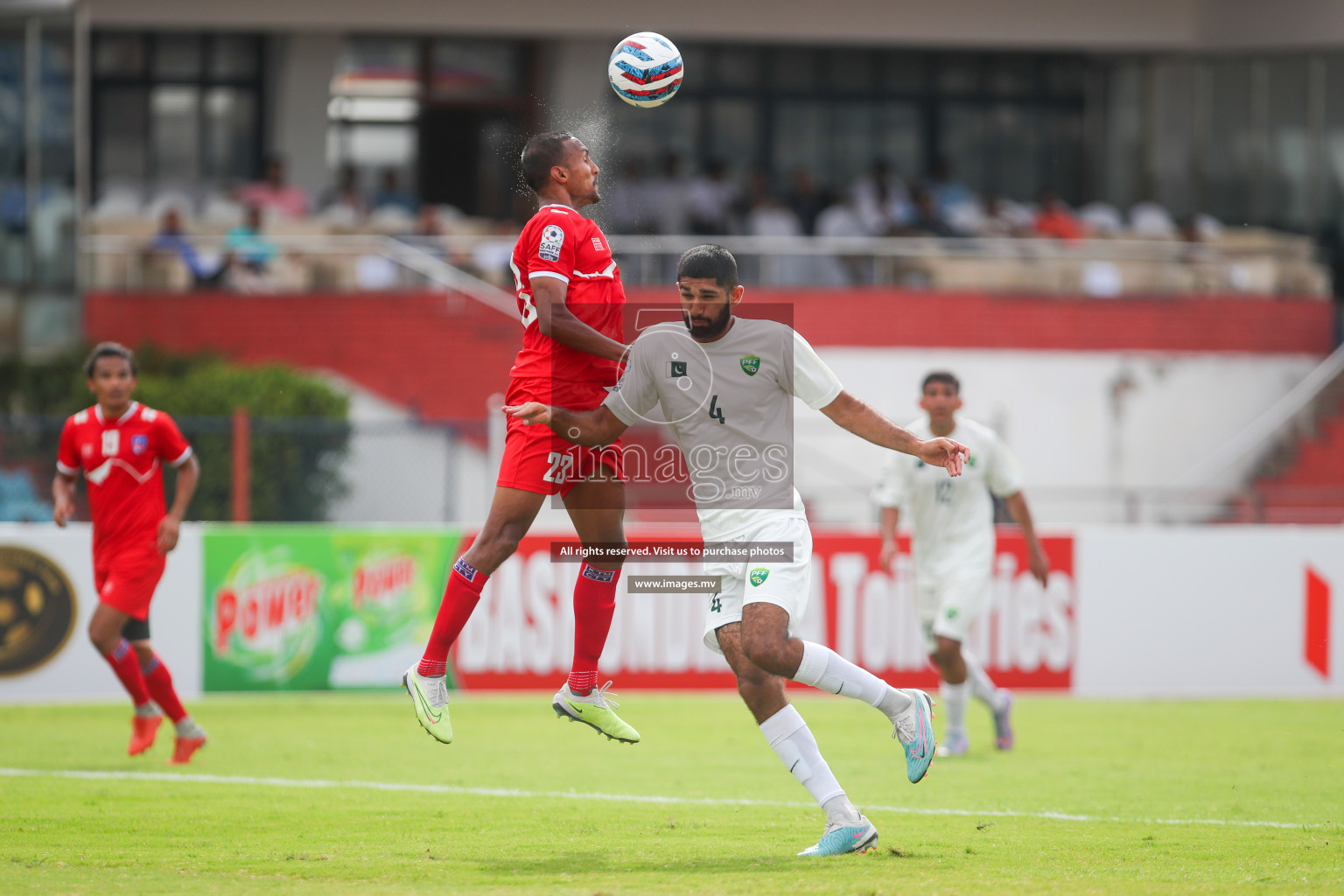 Nepal vs Pakistan in SAFF Championship 2023 held in Sree Kanteerava Stadium, Bengaluru, India, on Tuesday, 27th June 2023. Photos: Nausham Waheed, Hassan Simah / images.mv