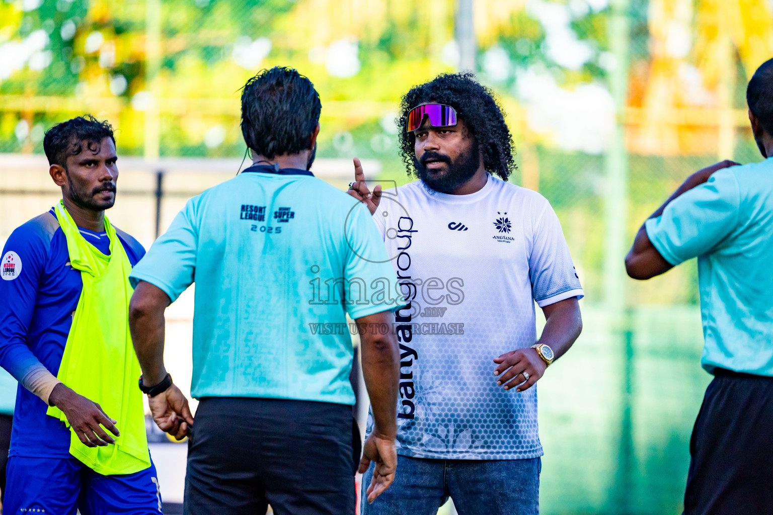 Dhaalu Zone vs Ari Zone in the Leg 2 of Resort Super League 2025 was held on Saturday, 5th July 2025 in Conrad Maldives Rangali Island, Alif Dhaalu Atoll, Maldives. Photos: Nausham Waheed / images.mv