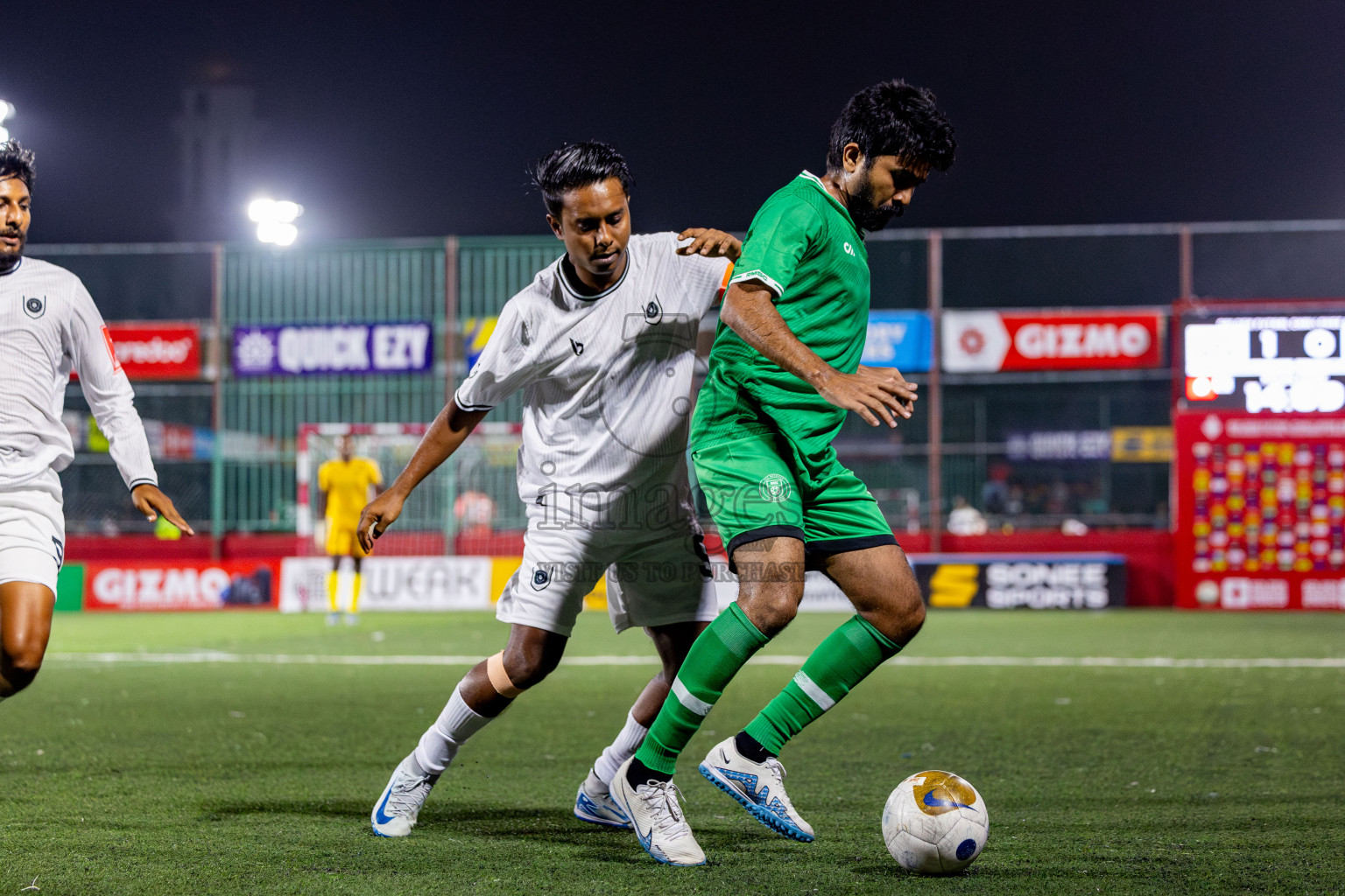 R Dhuvaafaru vs R Meedhoo in Day 14 of Golden Futsal Challenge 2025 was held on Saturday, 18th January 2025, in Hulhumale', Maldives. Photos: Nausham Waheed / images.mv