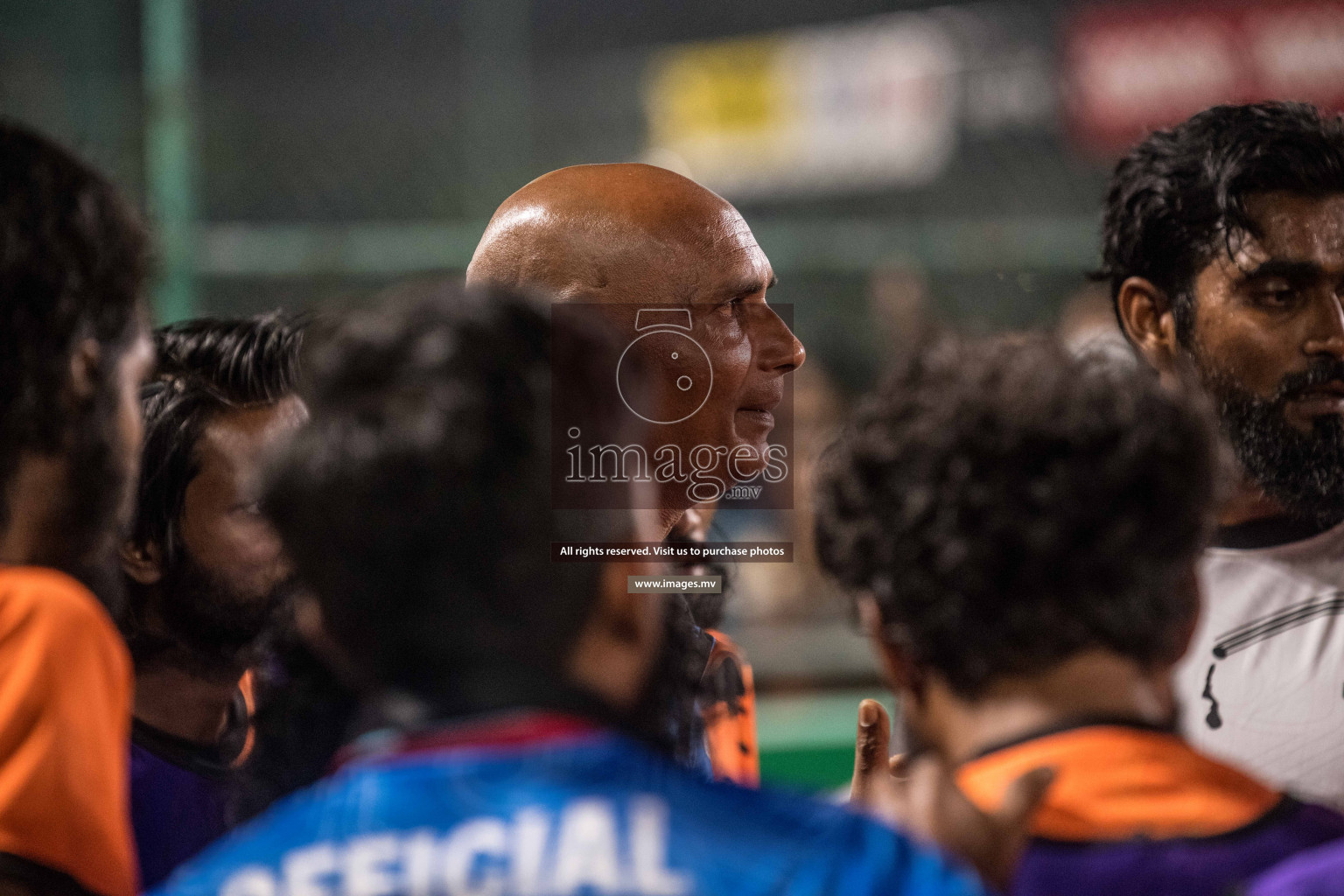 RRC Vs FSM in the Semi Finals of Club Maldives 2021 held in Hulhumale, Maldives on 19 December 2021. Photos: Nausham Waheed / images.mv