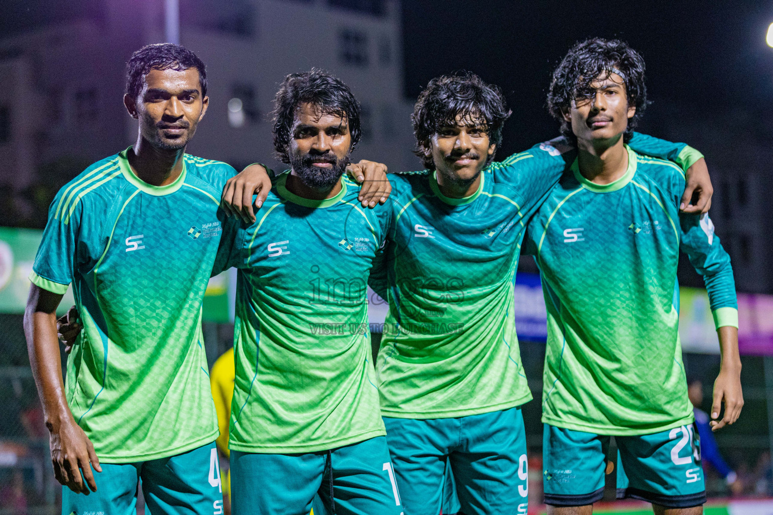 Hulhumale Hospital vs Club BCC in Club Maldives Cup Claasic 2025 was held in Rehendi Futsal Ground, Hulhumale', Maldives on Sunday, 21st September 2025. Photos: Areef Adam / images.mv