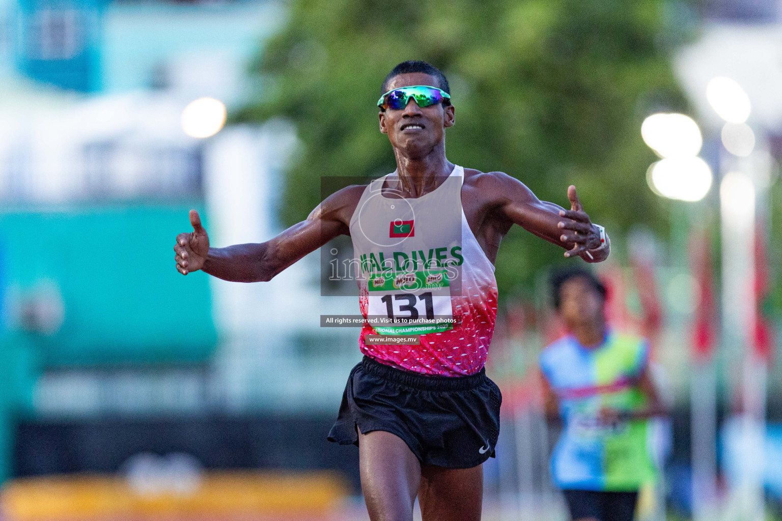 Day 1 of National Athletics Championship 2023 was held in Ekuveni Track at Male', Maldives on Thursday 23rd November 2023. Photos: Nausham Waheed / images.mv