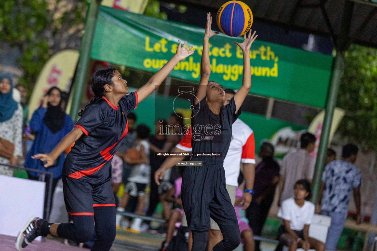 Day4 of Slamdunk by Sosal on 15th April 2023 held in Male'. Photos: Ismail Thoriq / images.mv