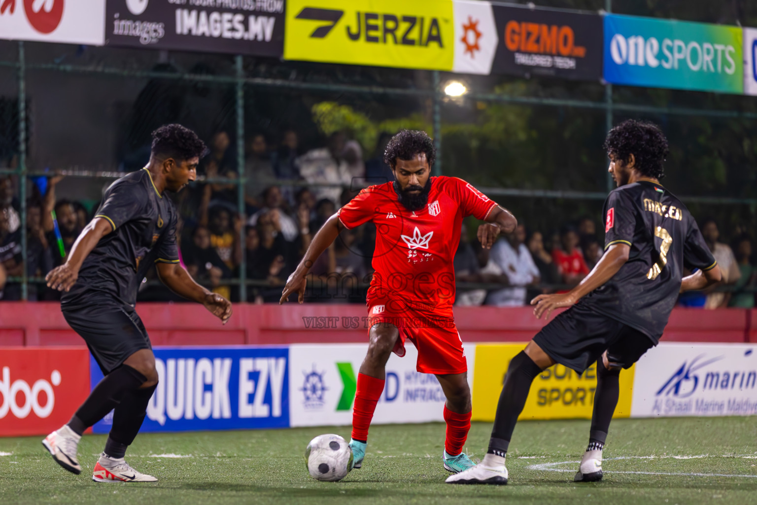 HA Kelaa vs HA Utheemu in Day 9 of Golden Futsal Challenge 2024 was held on Tuesday, 23rd January 2024, in Hulhumale', Maldives
Photos: Ismail Thoriq / images.mv