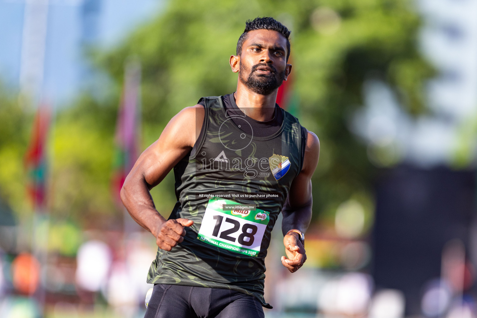 Day 1 of National Athletics Championship 2023 was held in Ekuveni Track at Male', Maldives on Thursday 23rd November 2023. Photos: Nausham Waheed / images.mv