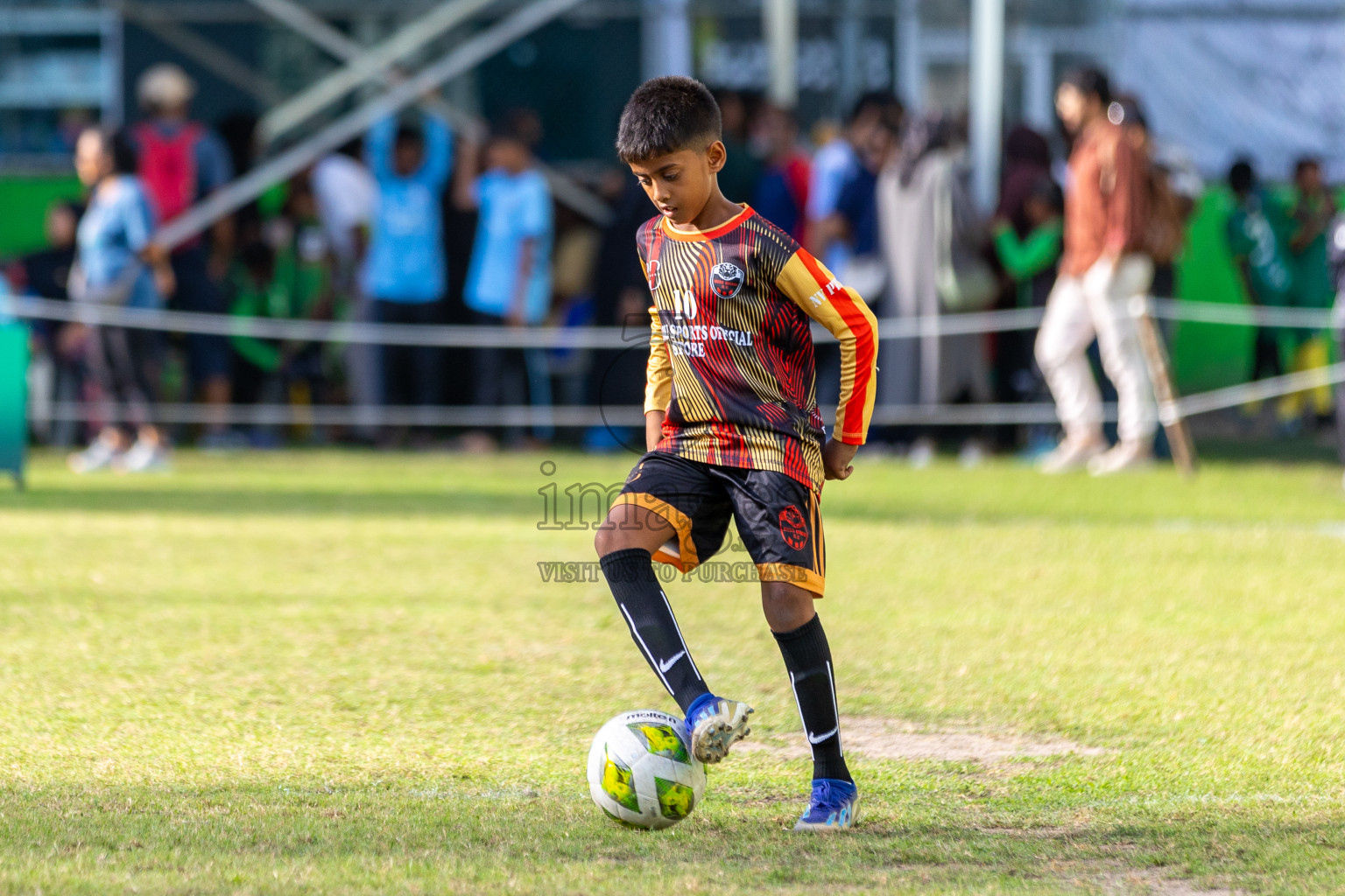 Day 2 of MILO Academy Championship 2025 was held on Friday, 14th February 2025 in Henveiru Stadium.
Photos: Mohamed Mahfooz Moosa / Images.mv