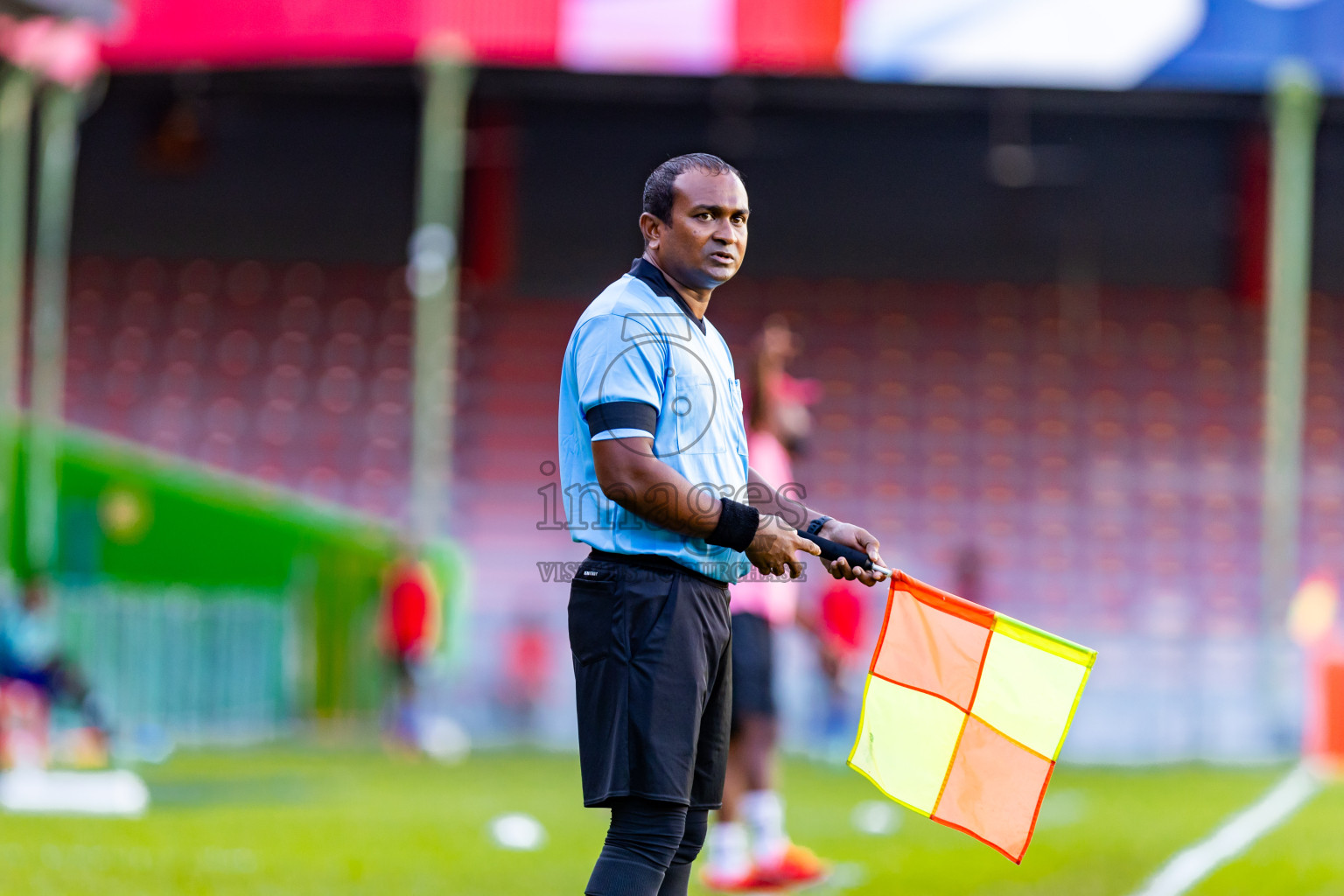 Super United Sports vs Club Eagles in Day 7 of Under 19 Youth Championship 2024 was held at National Stadium in Male', Maldives on Monday, 27th June 2024. Photos: Nausham Waheed / images.mv