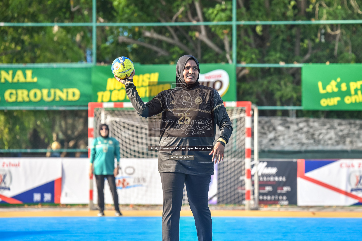 Day 5 of Milo 6th Inter Office Handball Tournament 2022 - Photos by Nausham Waheed