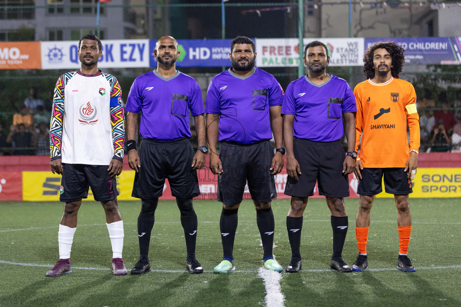 Th Hirilandhoo vs Th Madifushi in Day 15 of Golden Futsal Challenge 2024 was held on Monday, 29th January 2024, in Hulhumale', Maldives Photos: Nausham Waheed / images.mv