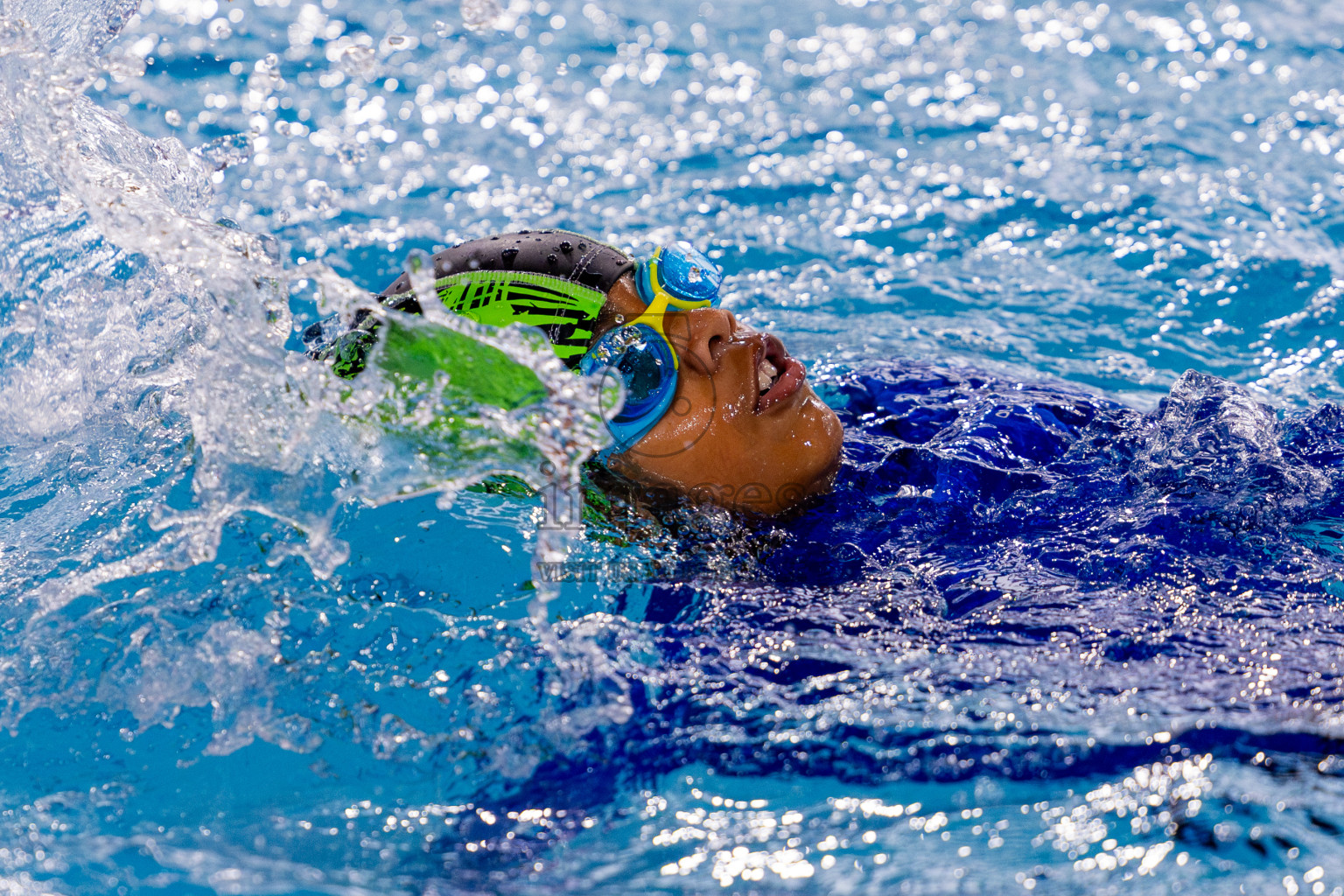 Day 1 of BML 5th National Swimming Kids Festival 2024 held in Hulhumale', Maldives on Monday, 18th November 2024. Photos: Nausham Waheed / images.mv