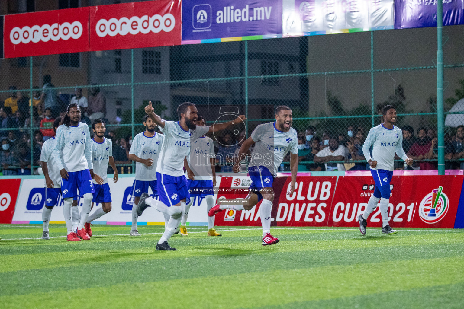 Club Maldives 2021 Round of 16 (Day 1) held at Hulhumale;, on 8th December 2021 Photos: Ismail Thoriq / images.mv