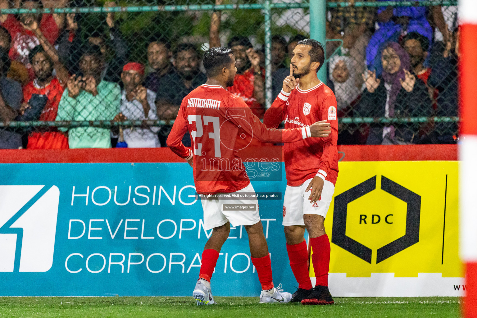 Team MCC vs Maldivian in Club Maldives Cup 2022 was held in Hulhumale', Maldives on Thursday, 13th October 2022. Photos: Ismail Thoriq/ images.mv