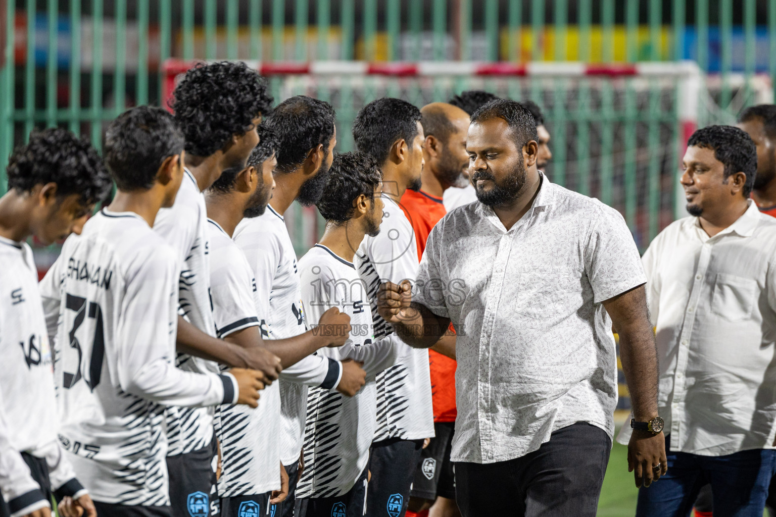 AA Mathiveri vs AA Himandhoo in Day 11 of Golden Futsal Challenge 2025 was held on Wednesday, 15th January 2025, in Hulhumale', Maldives Photos: Mohamed Mahfooz Moosa / images.mv