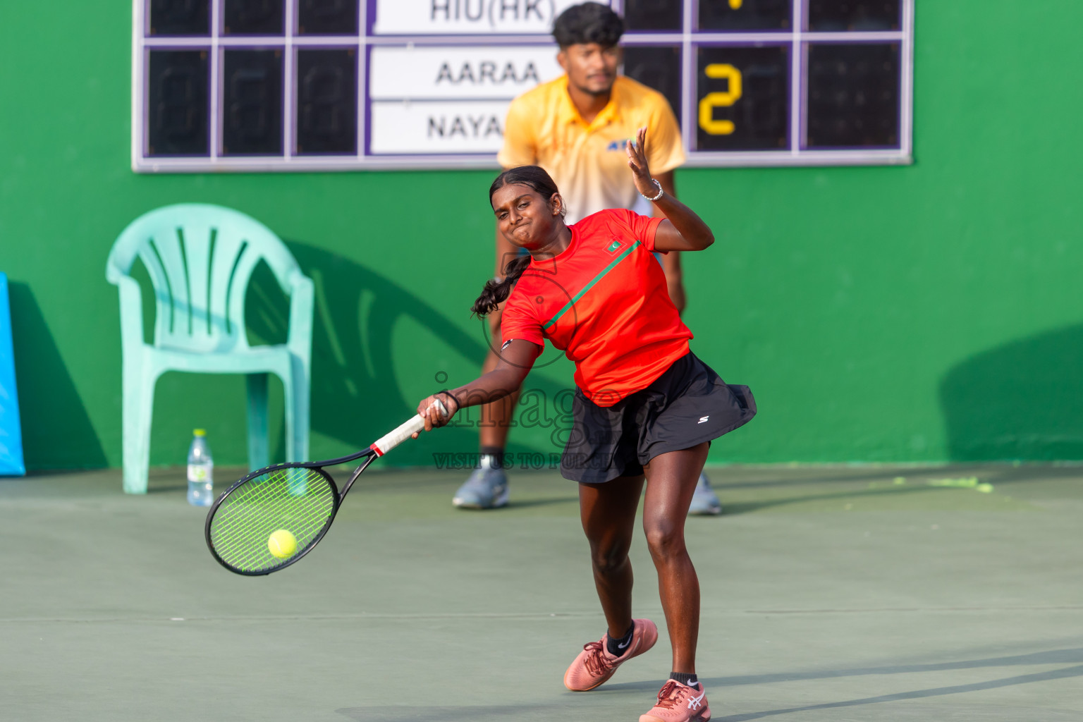 Day 4 of ATF Maldives Junior Open Tennis was held in Male' Tennis Court, Male', Maldives on Thursday, 12th December 2024. Photos: Nausham Waheed/ images.mv