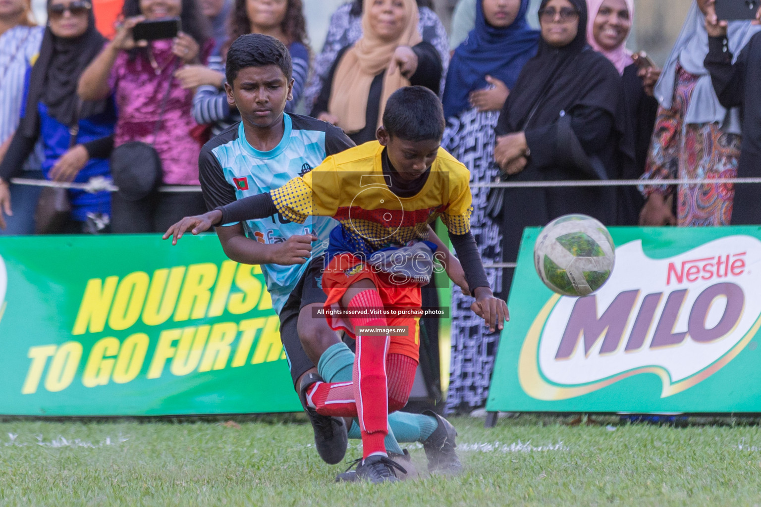 Day 2 of MILO Academy Championship 2023 (U12) was held in Henveiru Football Grounds, Male', Maldives, on Saturday, 19th August 2023. Photos: Shuu / images.mv