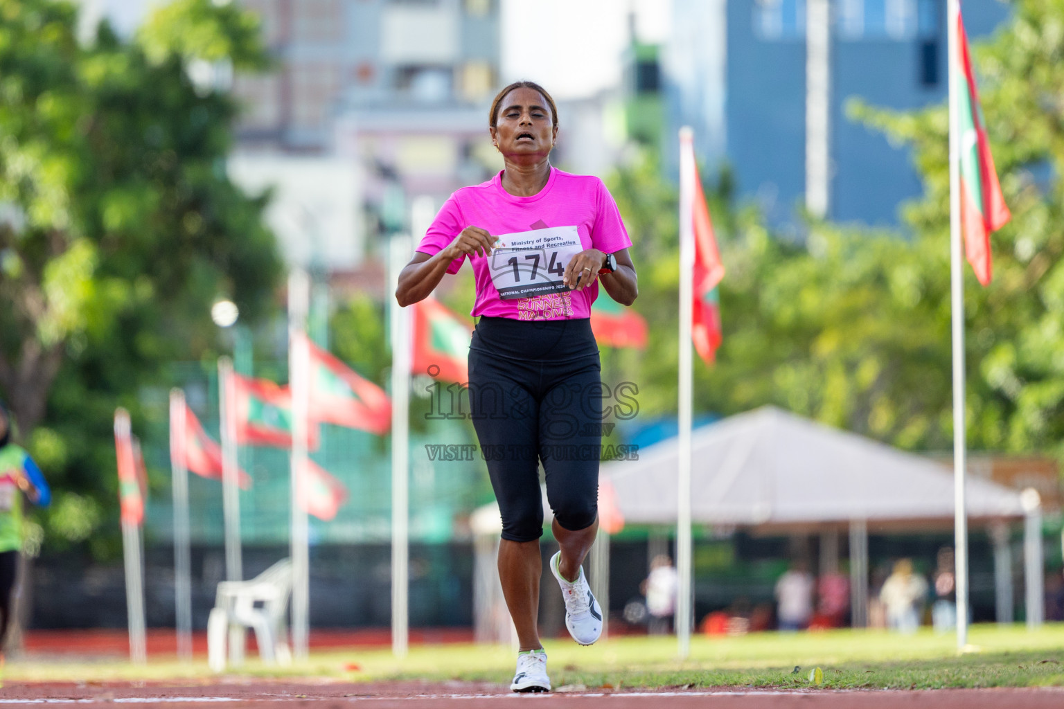 Day 2 of 33rd National Athletics Championship was held in Ekuveni Track at Male', Maldives on Friday, 6th September 2024.
Photos: Ismail Thoriq  / images.mv