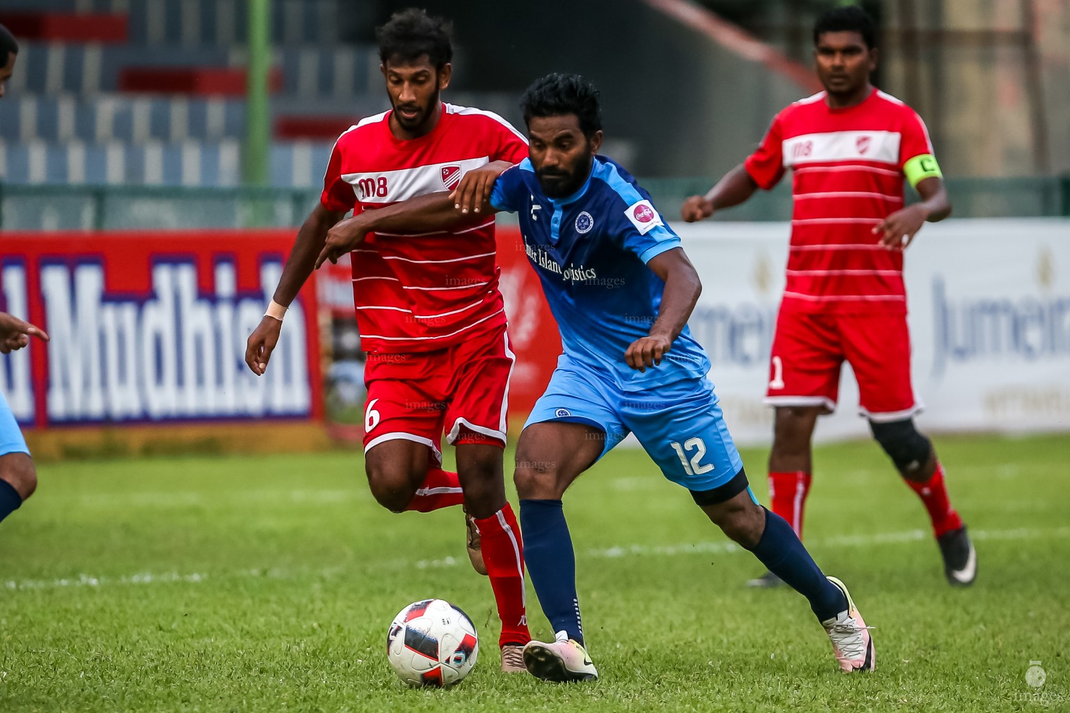 Ooredoo Dhivei Premier League 2017, New Radiant SC vs Kudahuvadhoo (Images.mv Photo / Ismail Thoriq)