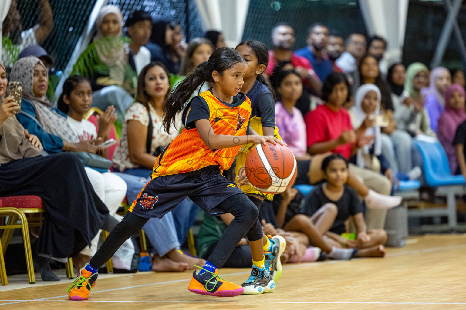 Milo 5 x 5 Junior Challenge 2025 - Basketball tournament held in Basketball Training Center, Male', Maldives on Thursday, 09th October 2025. 
Photo by: Hassan Simah / Images.mv