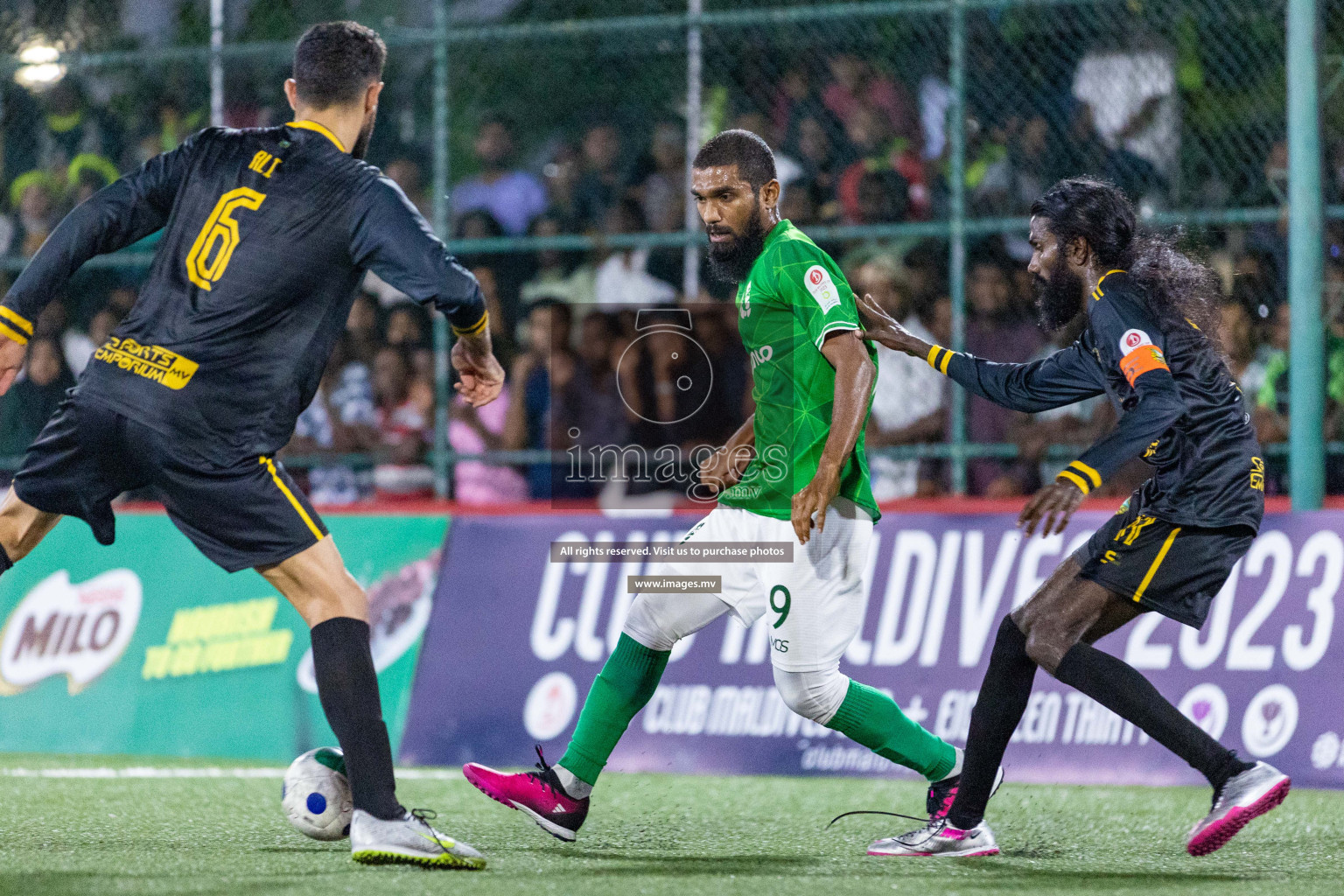 URBANCO vs WAMCO in Quarter Final of Club Maldives Cup 2023 held in Hulhumale, Maldives, on Saturday, 12th August 2023 Photos: Nausham Waheed / images.mv