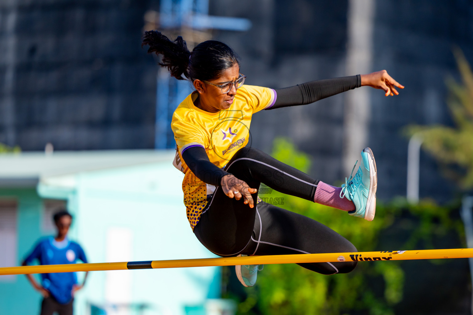 Day 4 of MWSC Interschool Athletics Championships 2024 held in Hulhumale Running Track, Hulhumale, Maldives on Tuesday, 12th November 2024. Photos by: Nausham Waheed / Images.mv