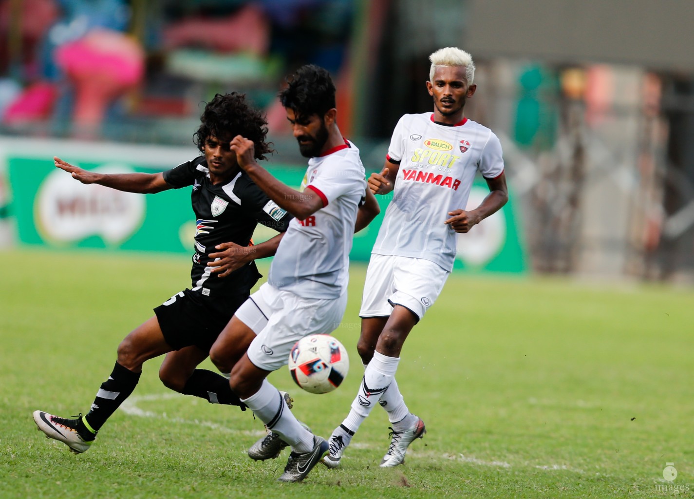 TC Sports Club vs Club Eagles in the second round of Ooredoo Dhivehi Premier League in Male', Maldives,  Thursday, August. 18 , 2016. (Images.mv Photo/ Hussain Sinan).