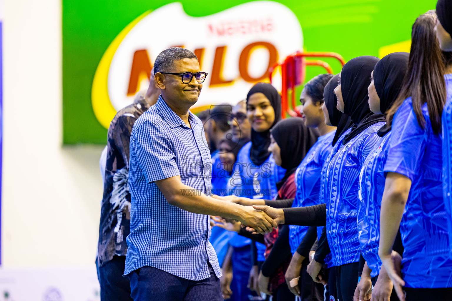 Club WAMCO vs Police Club in the final of National Volleyball Championship 2024 (women's division) was held in Social Center Indoor Hall on Thursday, 24th October 2024. Photos: Nausham Waheed/ images.mv