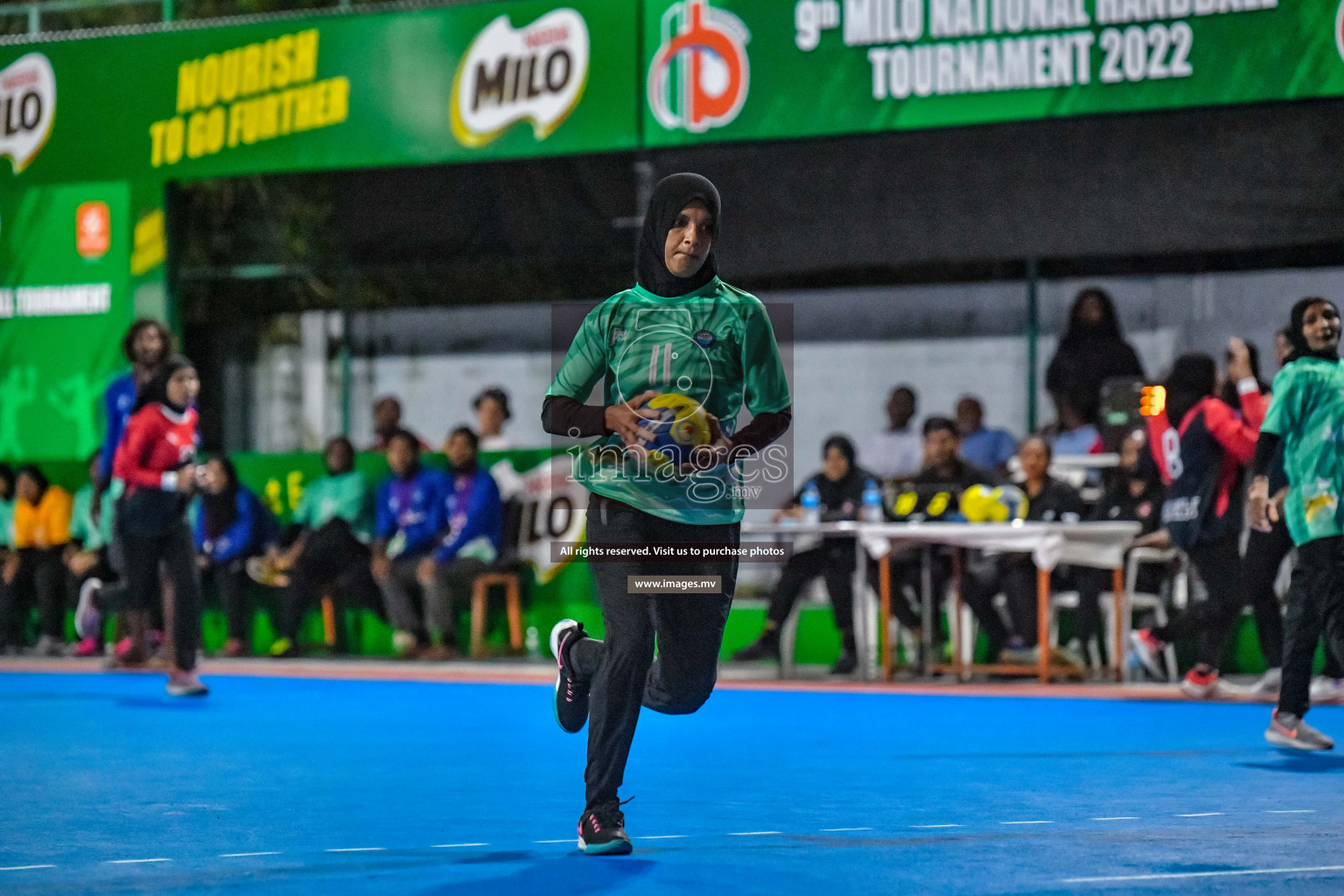 Milo 9th Handball Maldives Championship 2022 Day 1 held in Male', Maldives on 17th October 2022 Photos By: Nausham Waheed /images.mv