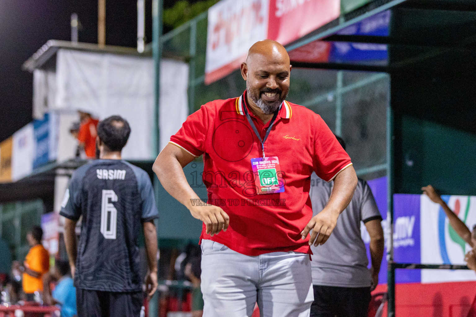 KHAARIJEE VS AGRI RC in Club Maldives Classic 2024 held in Rehendi Futsal Ground, Hulhumale', Maldives on Monday, 9th September 2024. 
Photos: Mohamed Mahfooz Moosa / images.mv