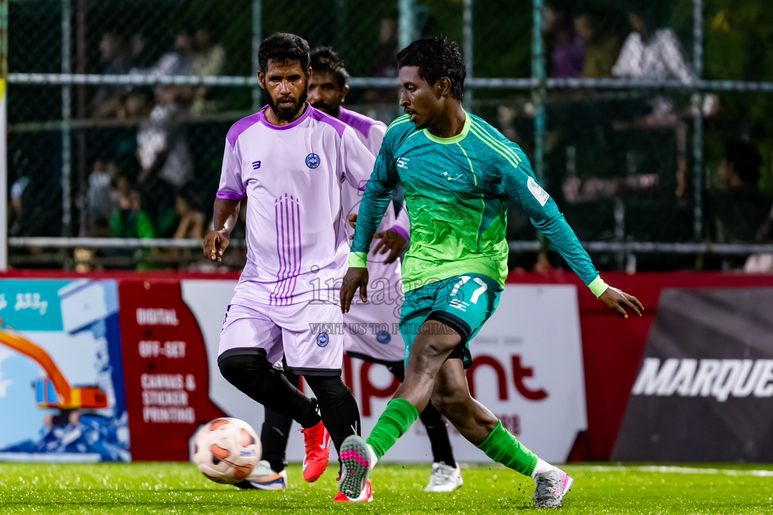 Hulhumale Hospital vs Team MCC in Day 10 of Club Maldives Cup Classic 2025 was held in Rehendi Futsal Ground, Hulhumale', Maldives on Wednesday, 24th September 2025. Photos: Nausham Waheed / images.mv