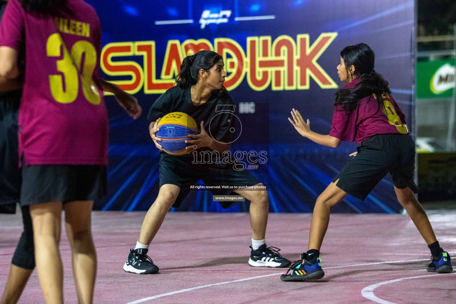 Day4 of Slamdunk by Sosal on 15th April 2023 held in Male'. Photos: Nausham waheed /images.mv