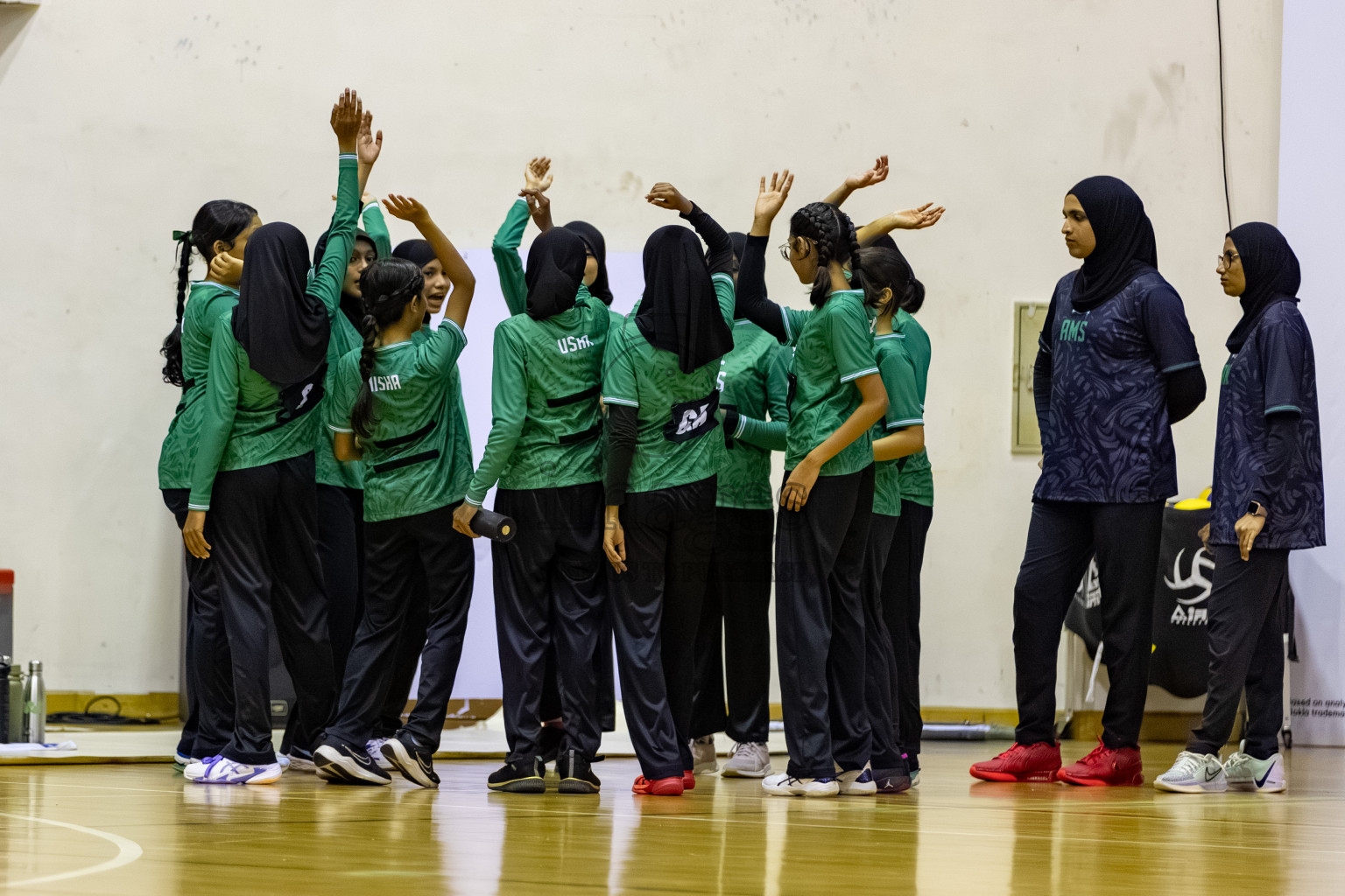 Day 8 of 26th Inter-School Netball Tournament 2025 was held in Social Center Indoor Hall on Sunday, 26th October 2025. Photos: Hassan Simah / images.mv