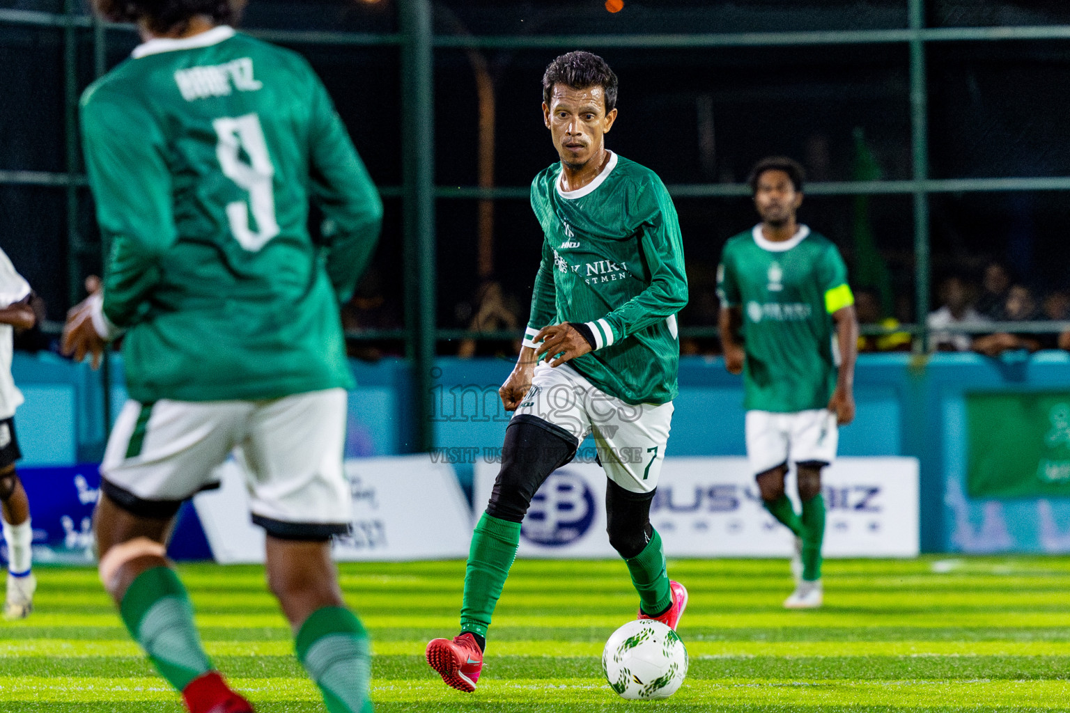Dee Cee Jay SC vs Comienzo FC in Day 2 of Laamehi Dhiggaru Ekuveri Futsal Challenge 2025 was held on Friday, 25th July 2025, at Dhiggaru Futsal Ground, Dhiggaru, Maldives Photos: Nausham Waheed  / images.mv