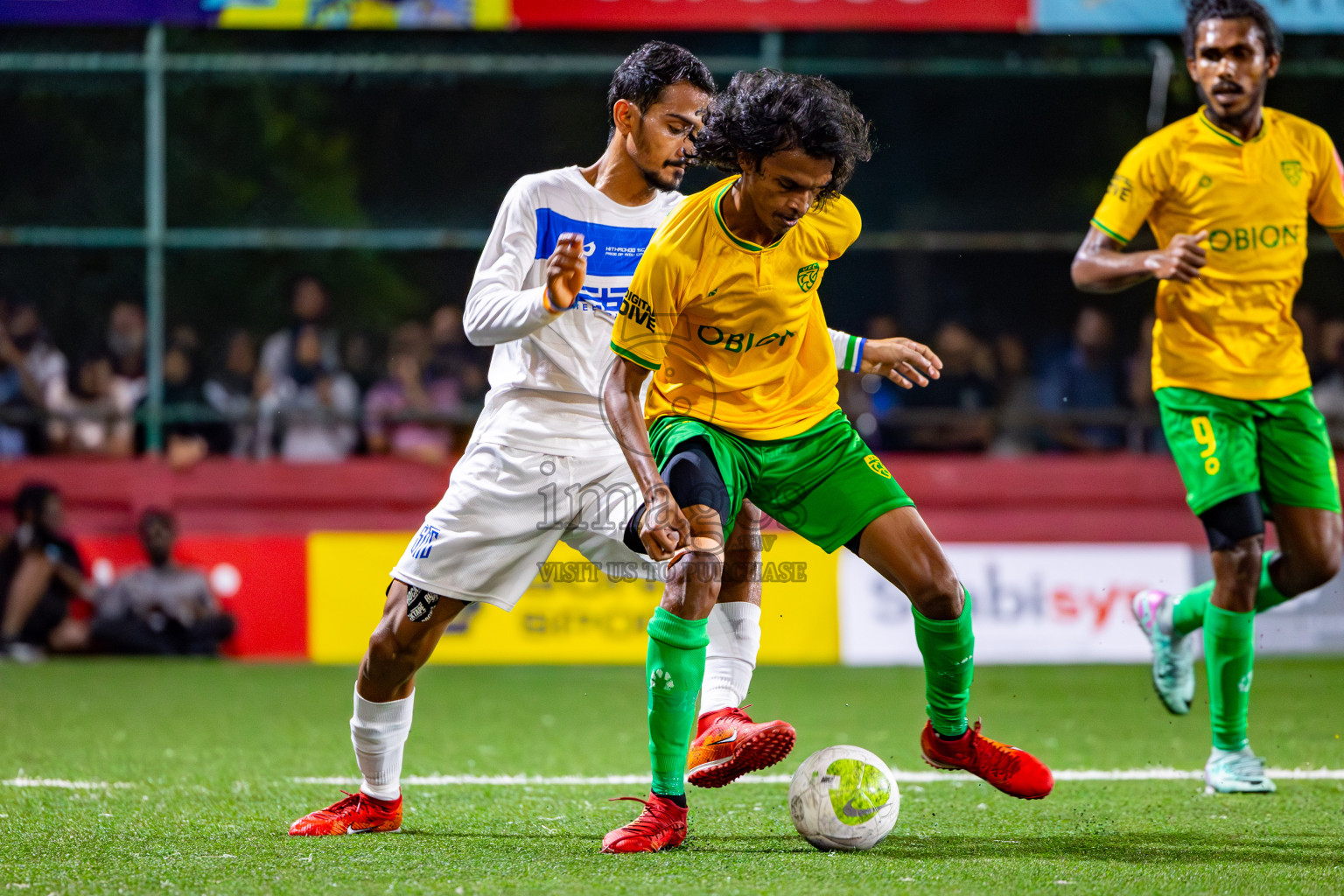 S Hithadhoo vs GDh Vaadhoo on Day 37 of Golden Futsal Challenge 2024 was held on Thursday, 22nd February 2024, in Hulhumale', Maldives
Photos: Mohamed Mahfooz Moosa/ images.mv