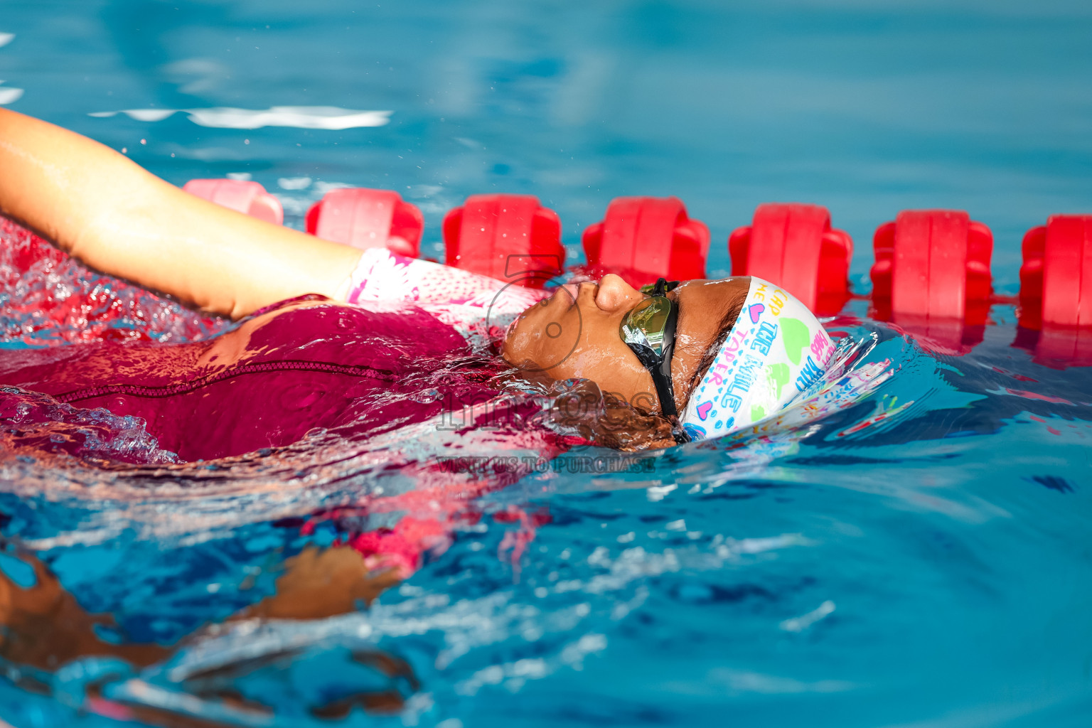 Day 6 of 4th National Kids Swimming Festival 2023 on 6th December 2023, held in Hulhumale', Maldives Photos: Nausham Waheed / Images.mv