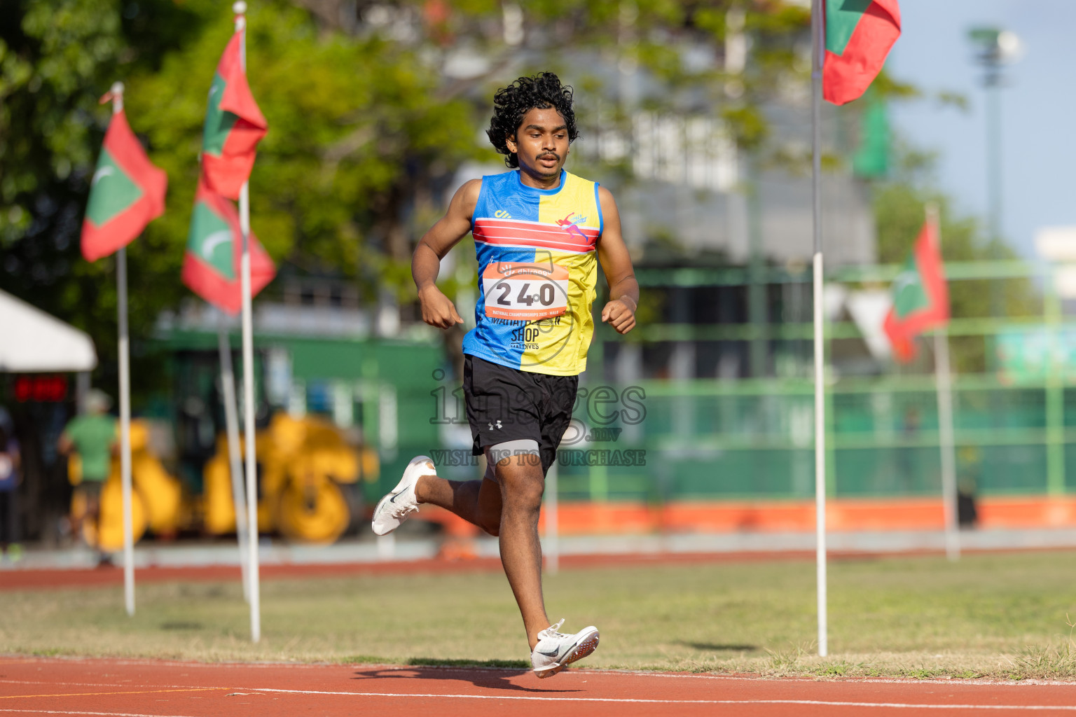 Day 3 of National Athletics Championship 2025 was held at Ekuveni Running Ground in Male', Maldives on Saturday, 16th August 2025. Photos: Hasni / images.mv